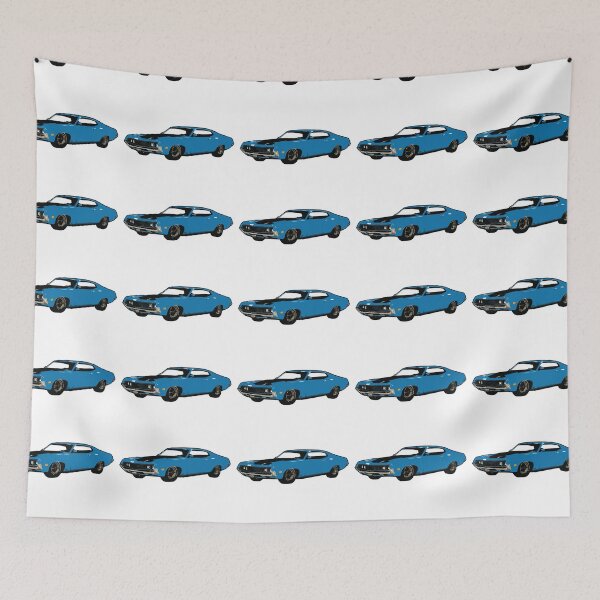 Item preview, Blue 70-71 FT Fastback designed and sold by CoolRide.