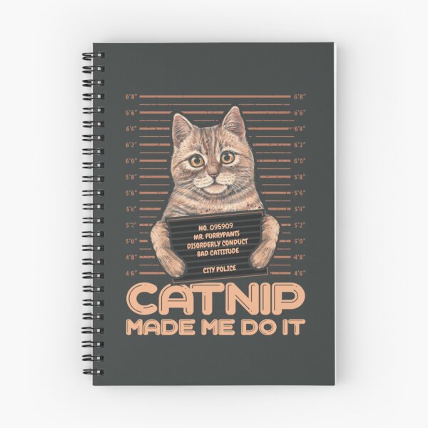 Item preview, Catnip made me do it Funny Cat   designed and sold by Dazzle-TeesUS.