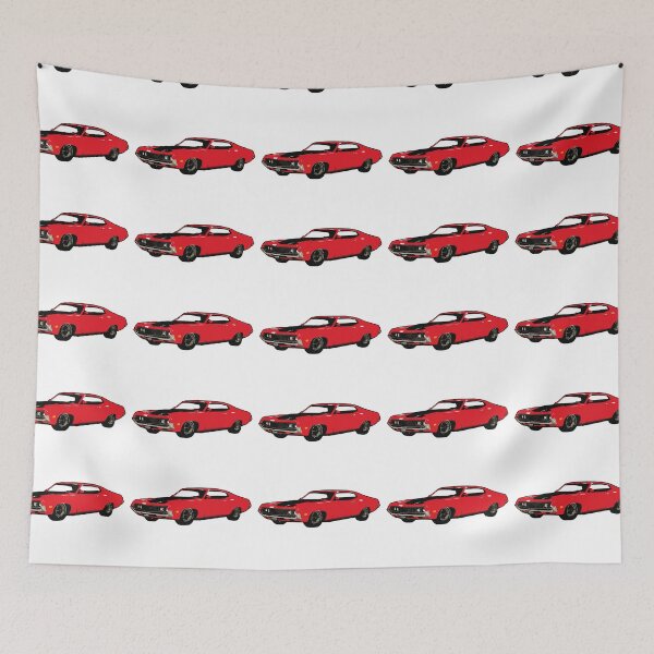 Item preview, Red 70-71 FT Fastback designed and sold by CoolRide.