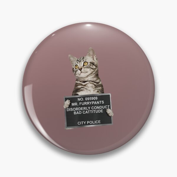 Item preview, Catnip Made Me Do It Funny Cat Mugshot    designed and sold by Dazzle-TeesUS.