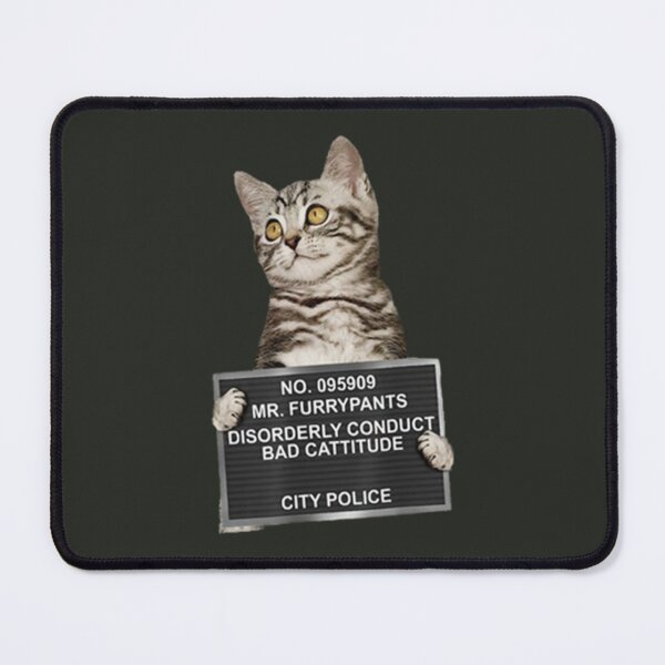 Item preview, Catnip Made Me Do It Funny Cat Mugshot designed and sold by Dazzle-TeesUS.