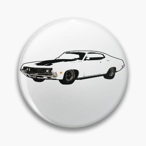 Item preview, White 70-71 FT Fastback designed and sold by CoolRide.