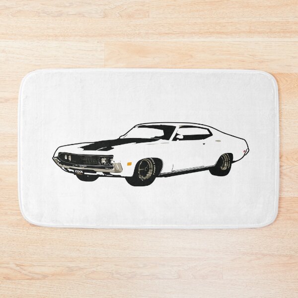 Item preview, White 70-71 FT Fastback designed and sold by CoolRide.