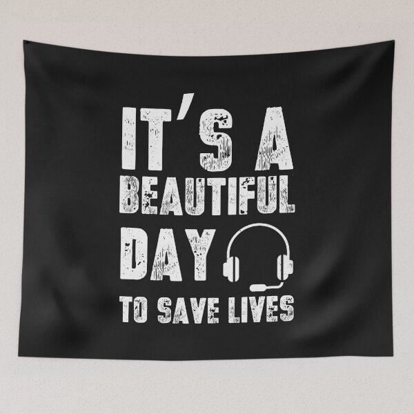 Item preview, Funny 911 Dispatcher Quote Cool Police Fire Ambulance designed and sold by ZANKELLO.