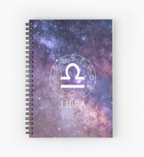 Libra 01 Spiral Notebook
