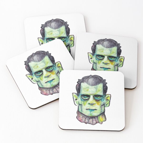 Item preview, Funny Watercolor Zombie Frankenstein Monster by Pixelista designed and sold by pixelista.
