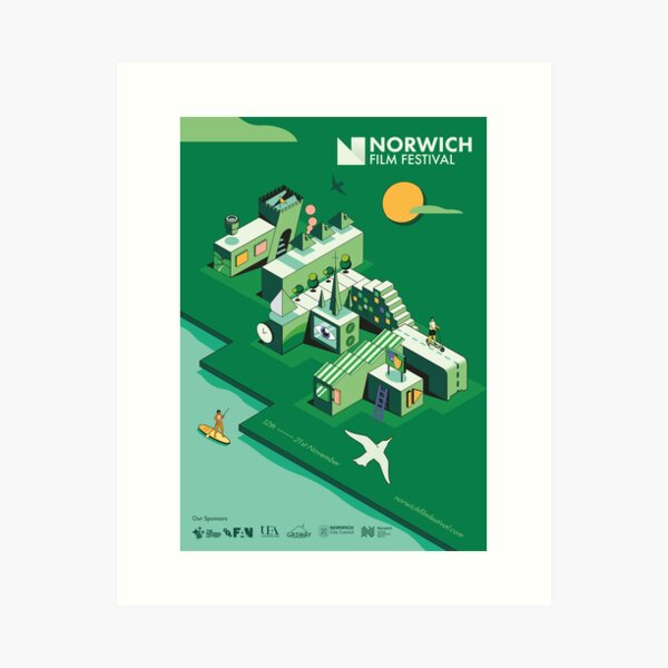 Item preview, Norwich Film Festival 2021 designed and sold by NorwichFilmFest.