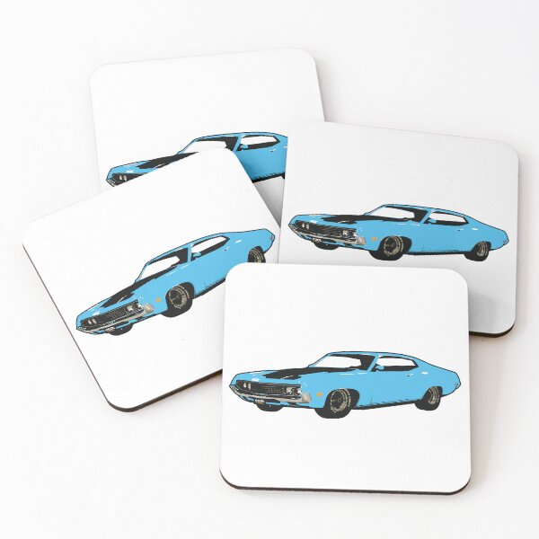 Item preview, Light Blue 70-71 FT Fastback designed and sold by CoolRide.