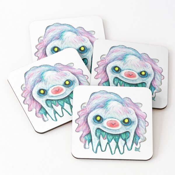 Item preview, Cute Funny Watercolor Happy Monster by Pixelista designed and sold by pixelista.