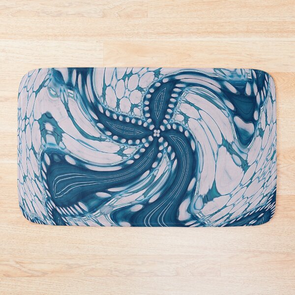 Item preview, Blue Abstract Starfish Painting designed and sold by KiwiArtistDK.