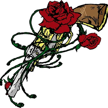 Artwork thumbnail, Gunz and Roses by DsDesigns
