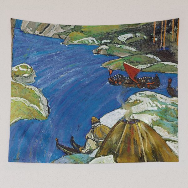 Item preview, Nicholas Roerich  Wariager -Paintings by Nicholas Roerich designed and sold by TeeARTHY.
