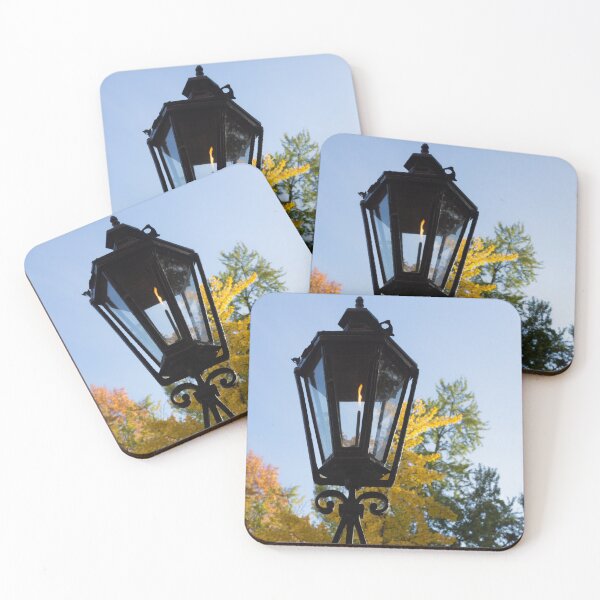 Item preview, The Lantern and the Ginkgo - Retro Autumn Mood designed and sold by Georgia Mizuleva.