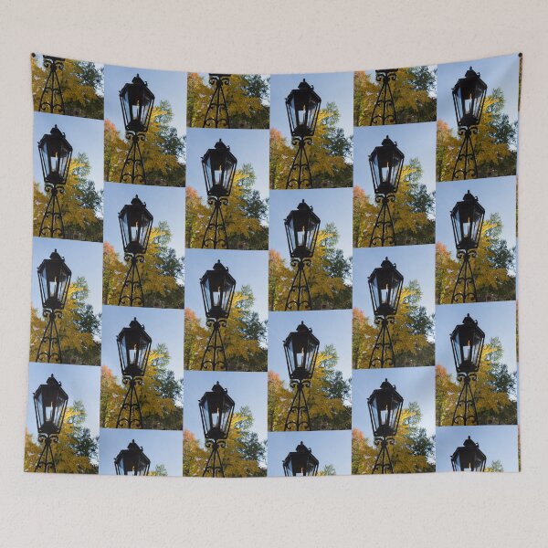 Item preview, The Lantern and the Ginkgo - Retro Autumn Mood designed and sold by Georgia Mizuleva.