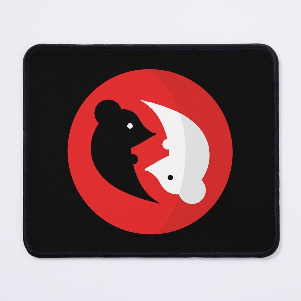 Item preview, Yin Yang Rat designed and sold by cutieotter.