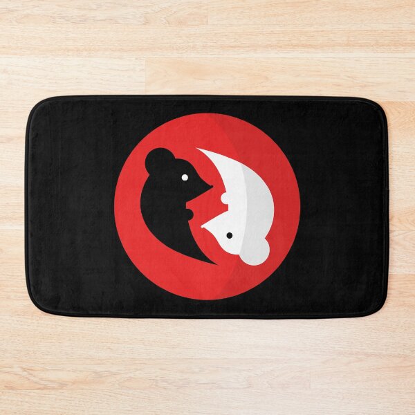Item preview, Yin Yang Rat designed and sold by cutieotter.