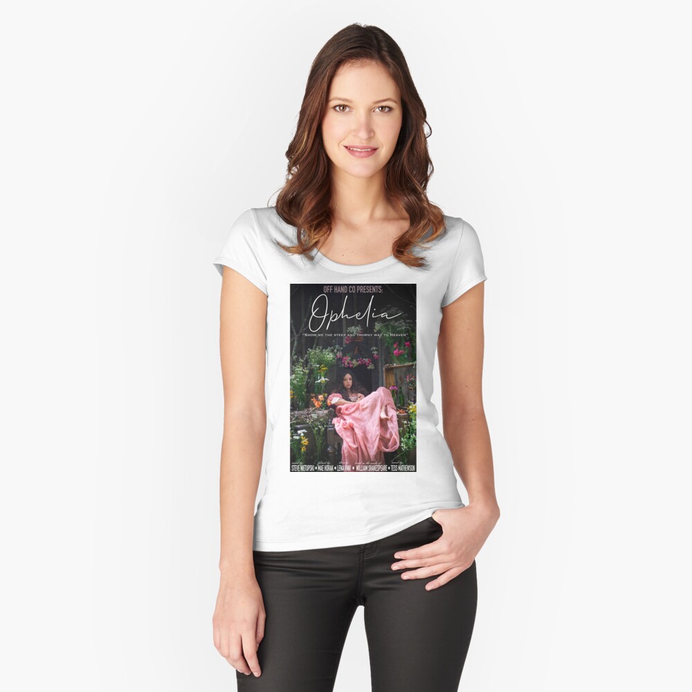Item preview, Fitted Scoop T-Shirt designed and sold by offhandco.