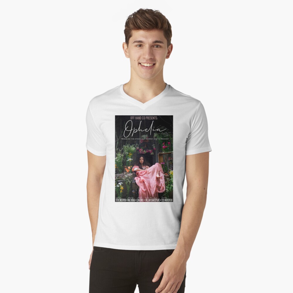 Item preview, V-Neck T-Shirt designed and sold by offhandco.