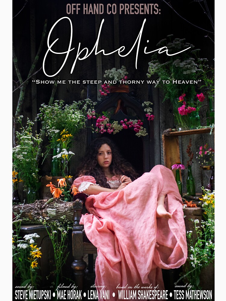 Thumbnail 7 of 7, Classic T-Shirt, Ophelia Poster designed and sold by offhandco.