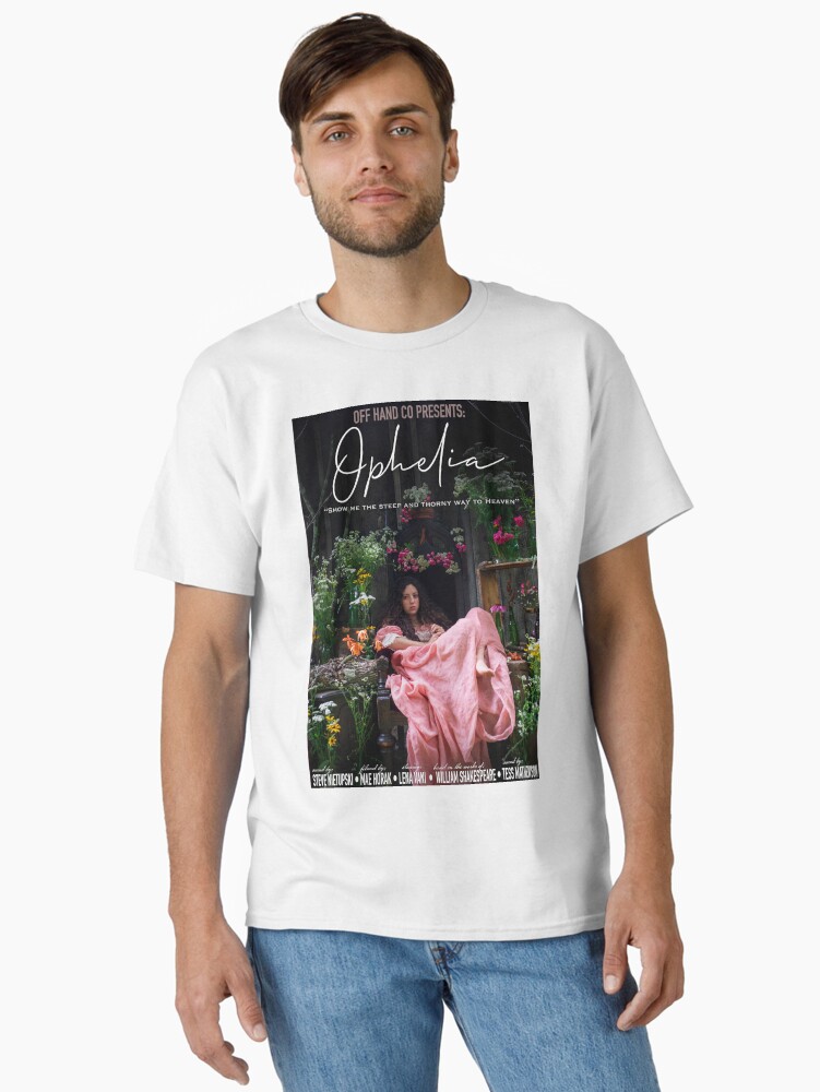 Thumbnail 2 of 7, Classic T-Shirt, Ophelia Poster designed and sold by offhandco.