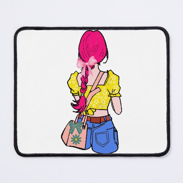 Item preview, pink hair designed and sold by marielso123.
