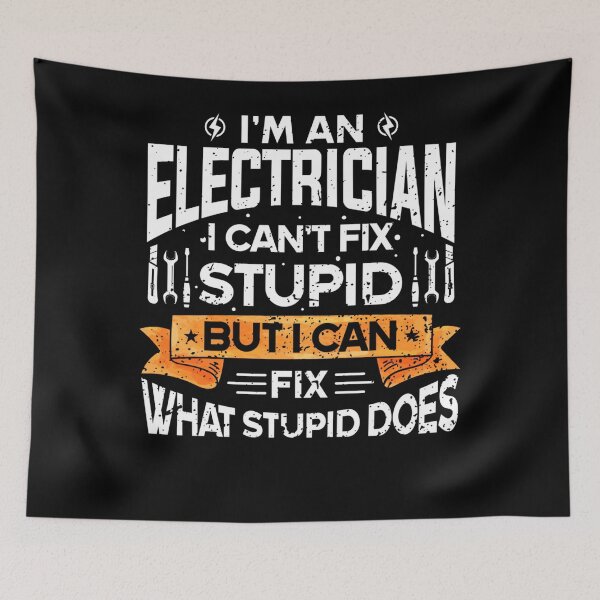 Item preview, Funny Electrician Art For Men Women Professional Electrician designed and sold by Mariaxjulio.