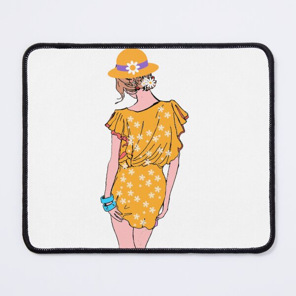 Item preview, yellow lady designed and sold by marielso123.