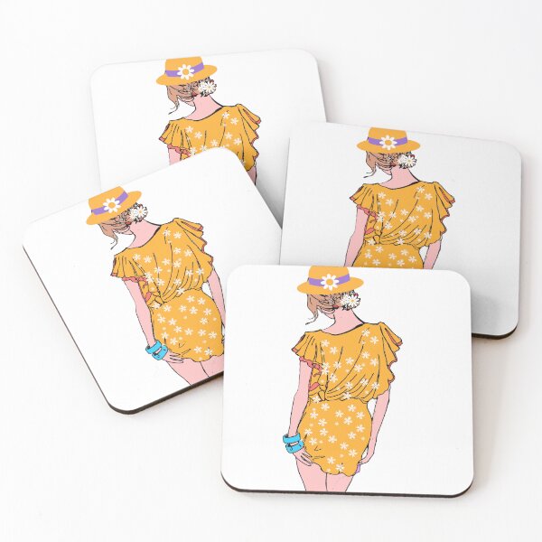 Item preview, yellow lady designed and sold by marielso123.