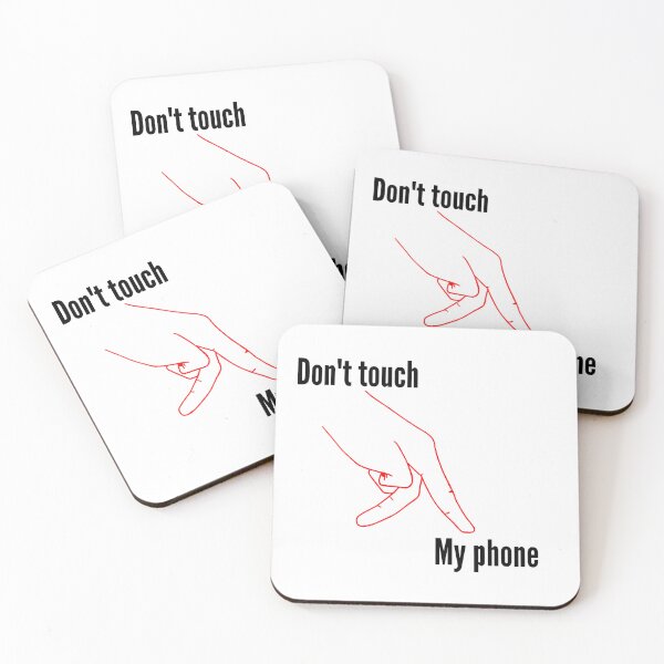 Item preview, Don't Touch Phone designed and sold by iphotograph4.