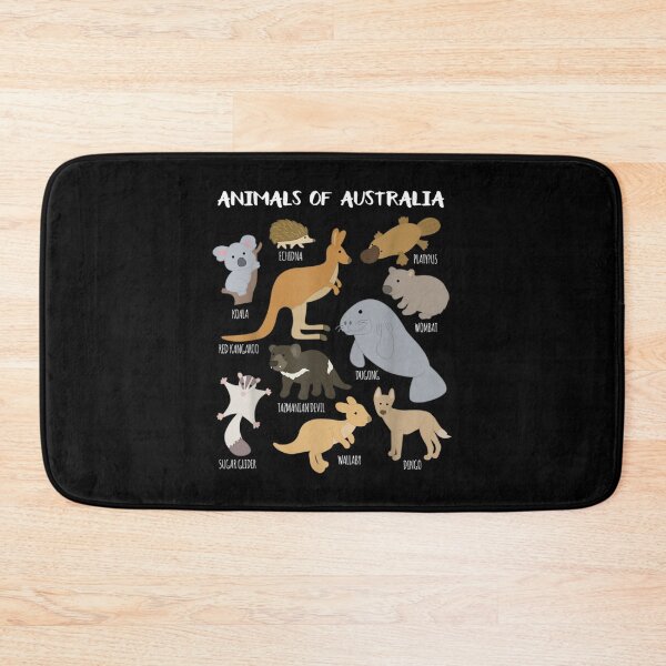 Item preview, Animals Of Australia Australian Animal Educational Gift designed and sold by AgnesGeller.