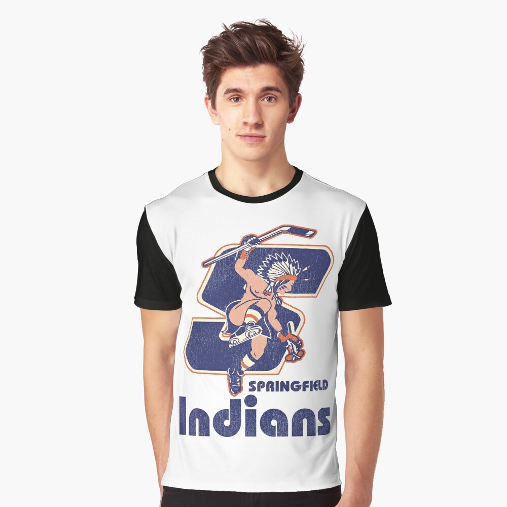 Springfield Indians Retro Defunct Ice Hockey Essential T-Shirt