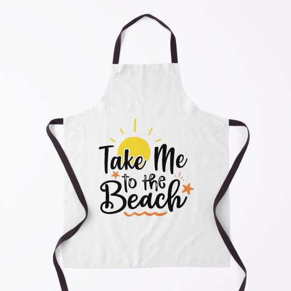 Item preview, Take Me To The Beach Fun Summertime Saying Black Typography designed and sold by MindfulMeta.