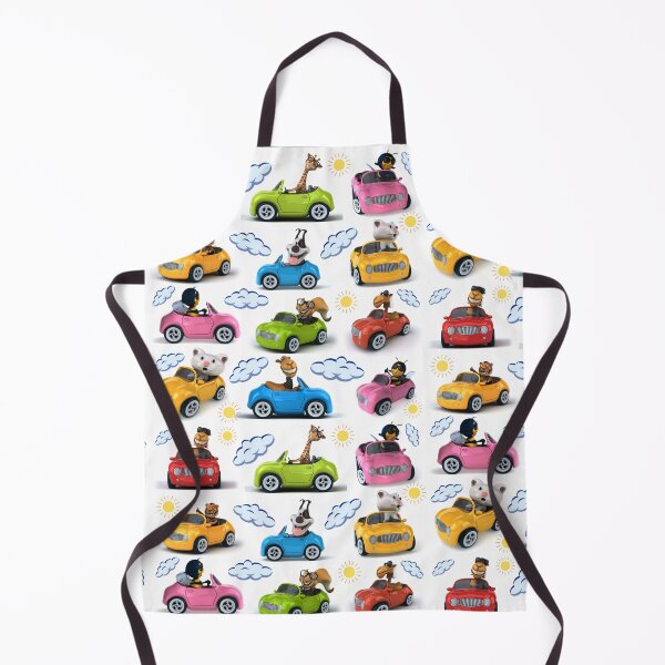 Item preview, Cartoon Animals in Cars designed and sold by CreativeMagi.