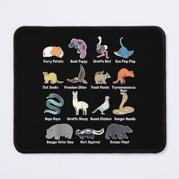 Item preview, Animals Of The World - Rare Exotic Animals Funny Memes Gift designed and sold by AgnesGeller.