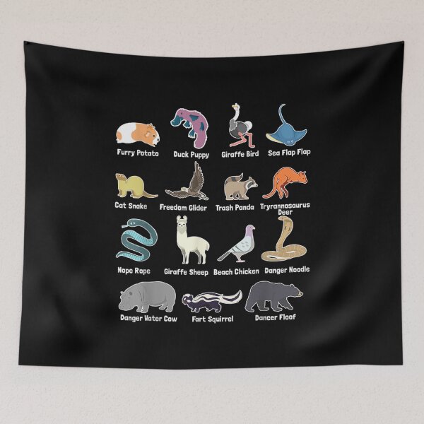 Artikelvorschau, Tiere der Welt - seltenes exotisches Tier-lustiges Meme-Geschenk entworfen und verkauft von AgnesGeller.
