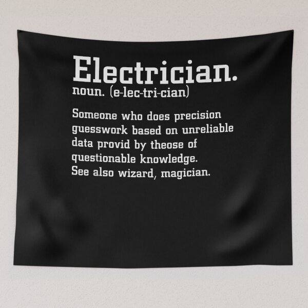 Item preview, Funny Electrician Definition Electric Cable Lineman Gifts designed and sold by Mariaxjulio.
