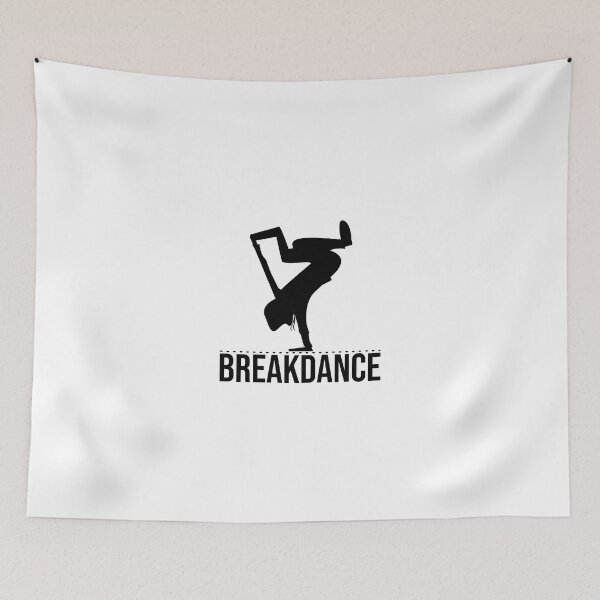 Item preview, Break dance Bboy Bgirl Cartoon silhouette designed and sold by Minimalist Quotes and Sayings.