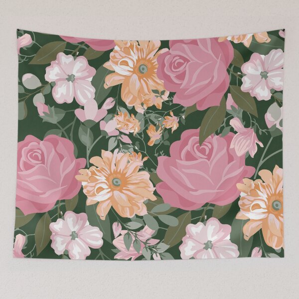 Item preview, Colorful Flowers Pattern Floral Artwork designed and sold by Clothingspot.