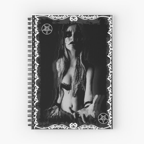 Item preview, Black Metal Girls Pin #3 designed and sold by cykore69.