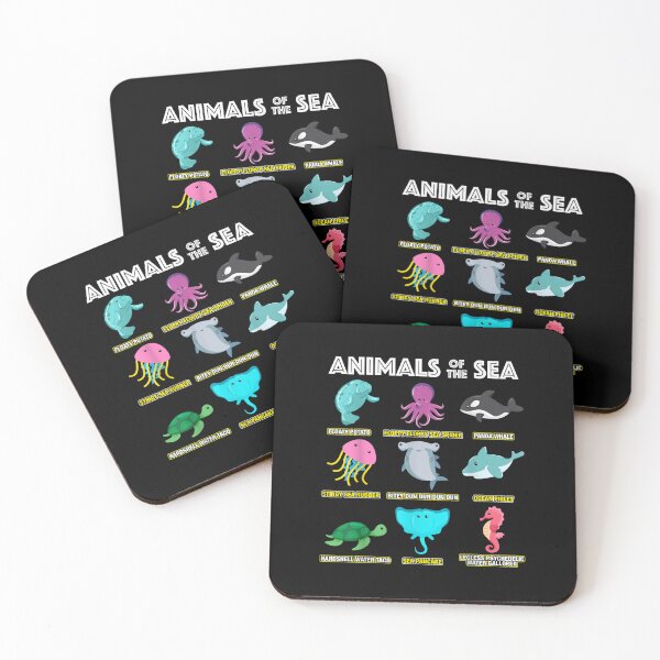 Item preview, Animals Of The World Sea Creatures Funny Ocean Humor Meme designed and sold by AgnesGeller.