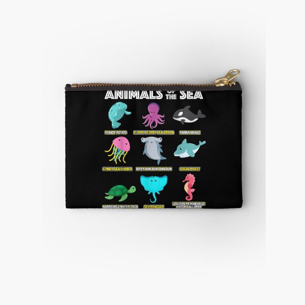 Item preview, Animales del mundo Criaturas marinas Divertido Océano Humor Meme designed and sold by AgnesGeller.