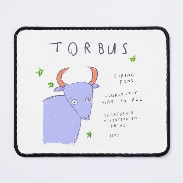 Item preview, Torbus the Hot and Coping Bull - HorrorScoops Asstrology designed and sold by HorrorScoops.