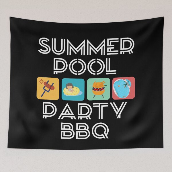 Artikelvorschau, summer pool party bbq entworfen und verkauft von vibeno1.