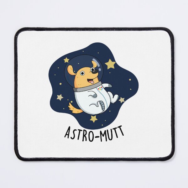 Item preview, Astromutt Astronaut Funny Dog Puns designed and sold by punnybone.