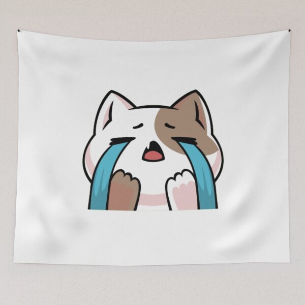 Item preview, crying cat designed and sold by Charaff.