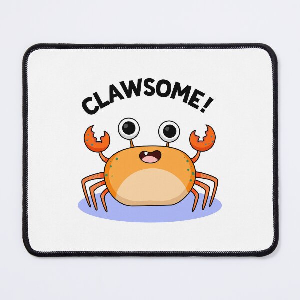 Item preview, Clawsome Funny Crab Puns  designed and sold by punnybone.