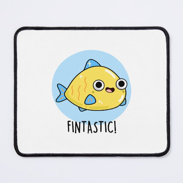 Item preview, Fintastic Funny Fish Puns  designed and sold by punnybone.