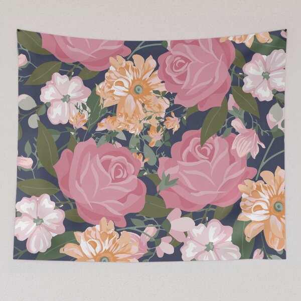 Item preview, Floral Artwork Colorful Cute Flowers Pattern  designed and sold by Clothingspot.