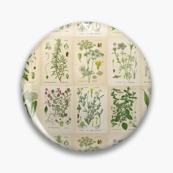 Item preview, Apothecary Herbs Vintage Botanical Plants Cottagecore designed and sold by funnytshirtemp.