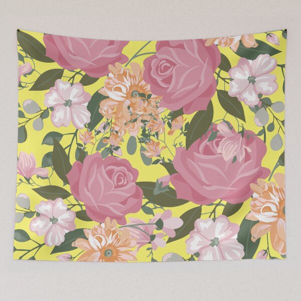 Item preview, Awesome Floral Artwork Colorful Cute Flowers Pattern  designed and sold by Clothingspot.